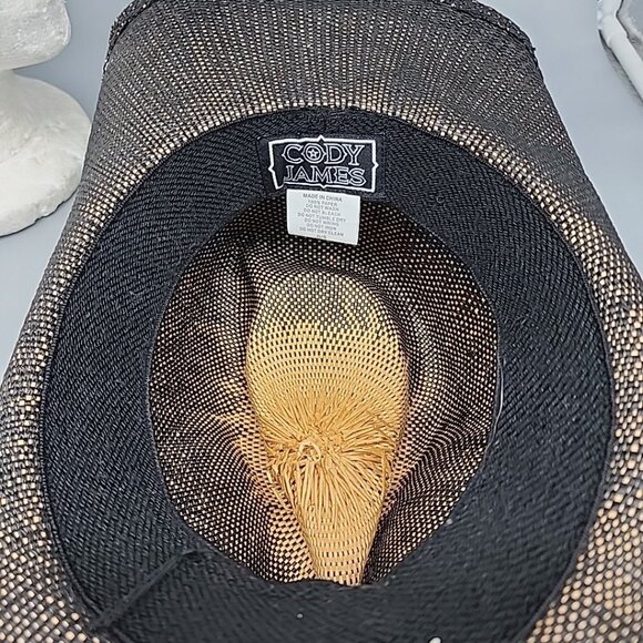 Cody James Unisex O John Straw Cowboy Hat Brown One Size - Picture 5 of 6